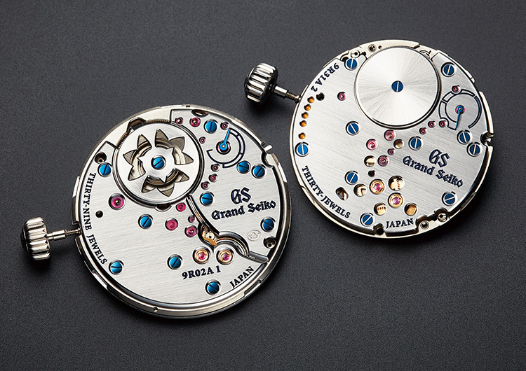 Two new manual winding Spring Drive movements The beauty of Grand