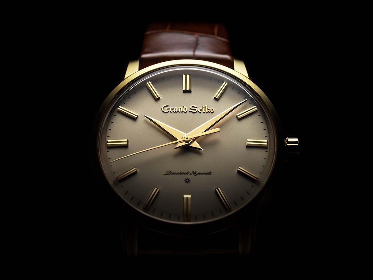 The first Grand Seiko watch faithfully re created with an eye to