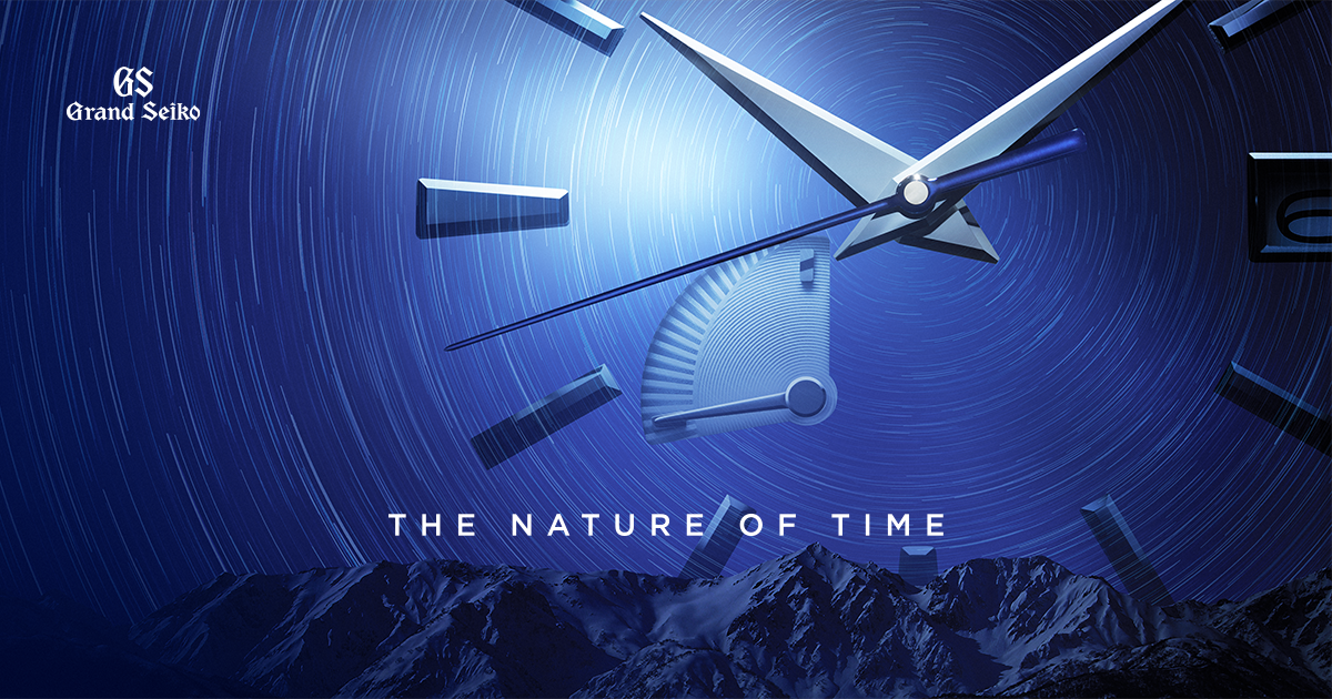 THE NATURE OF TIME Grand Seiko