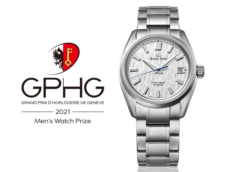 The Grand Seiko Hi Beat 36000 80 Hours wins the Men s Watch Prize