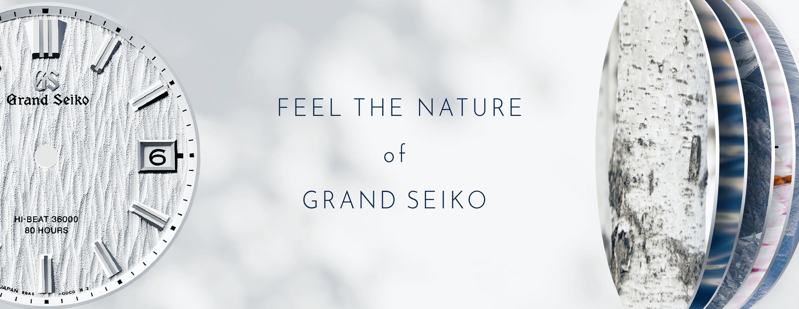 FEEL THE NATURE of GRAND SEIKO