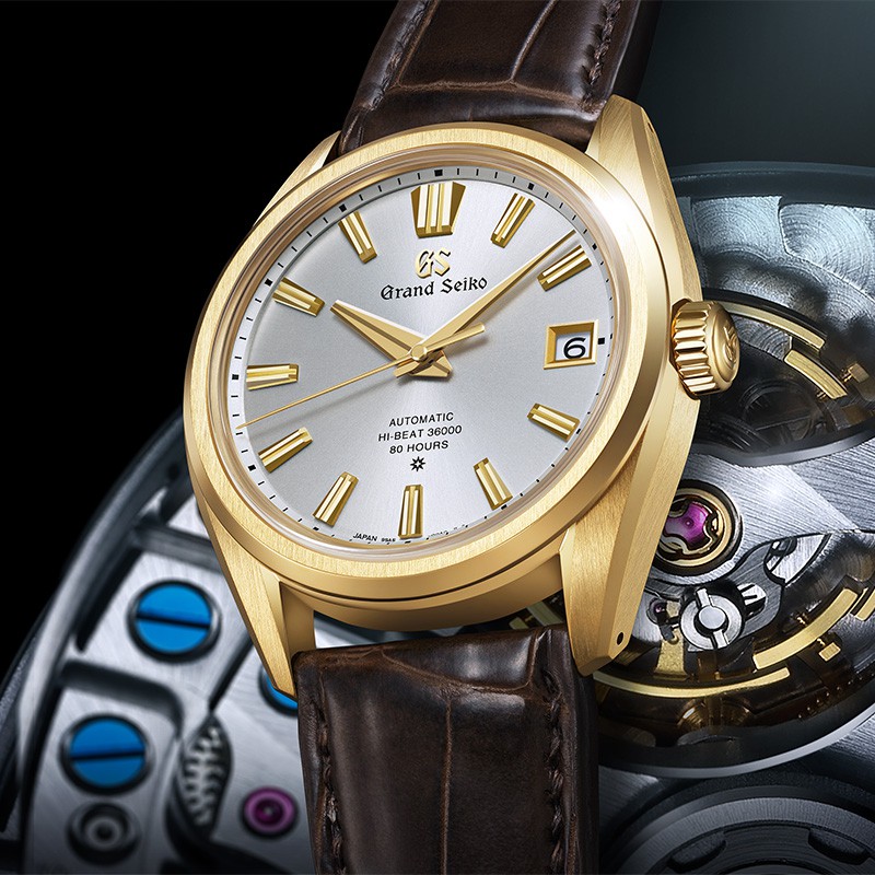 グランドセイコー 純正尾錠 当時物 ゴールド u0026セイコー新品ベルトセット 44GS、62GS、57GSの初期 超希少品 - ブランド腕時計