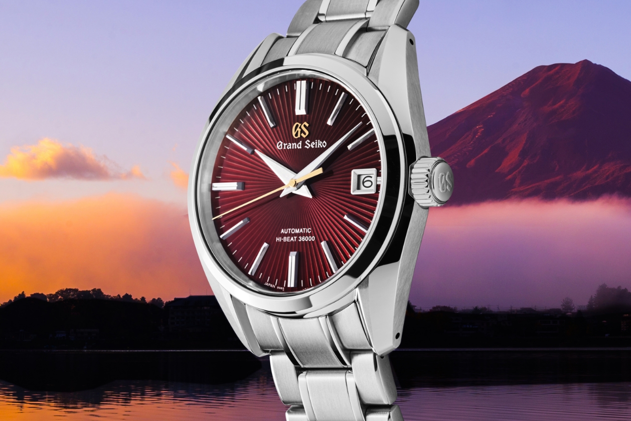 Grand seiko red face new arrivals