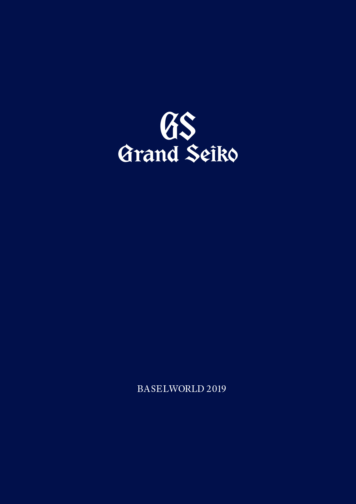 CATALOG | Grand Seiko