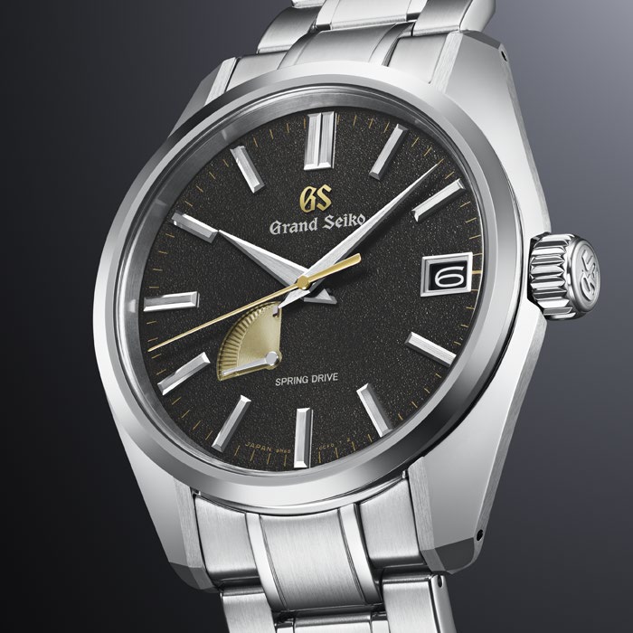 Grand seiko spring drive on sale black