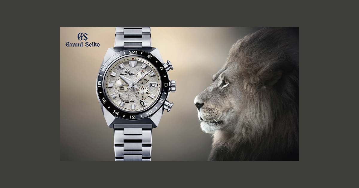 A new chronograph inspired by the Grand Seiko lion joins the main