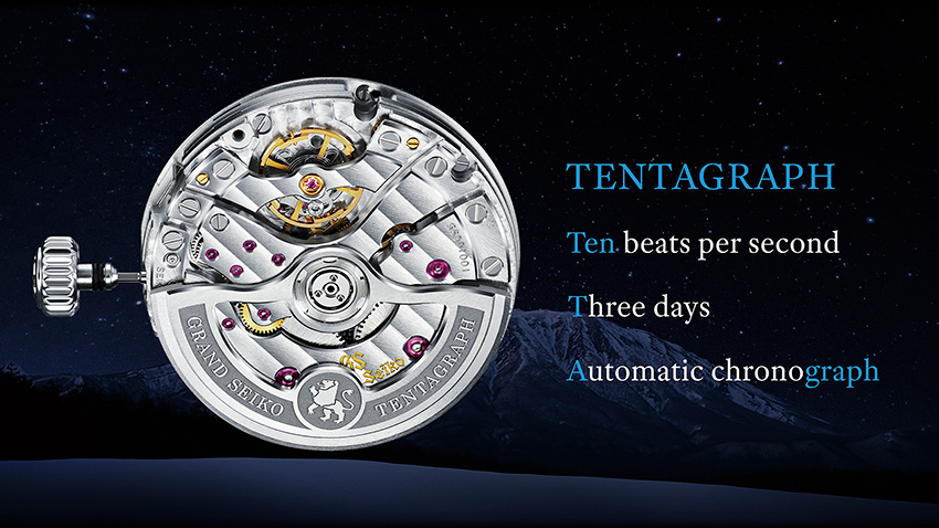 High beat precision and three days of power reserve. Introducing