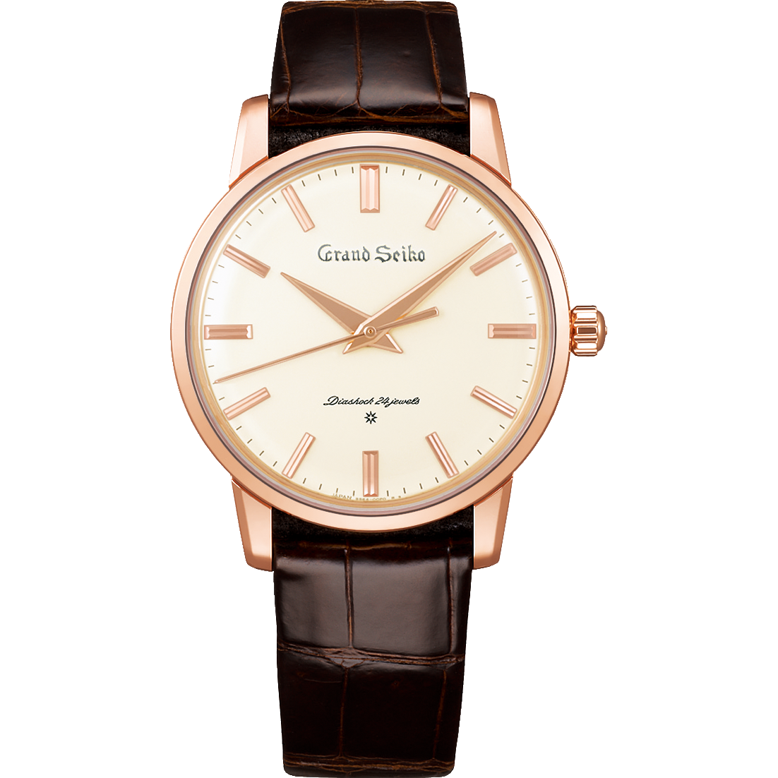 The first Grand Seiko watch, faithfully re-created with an eye to